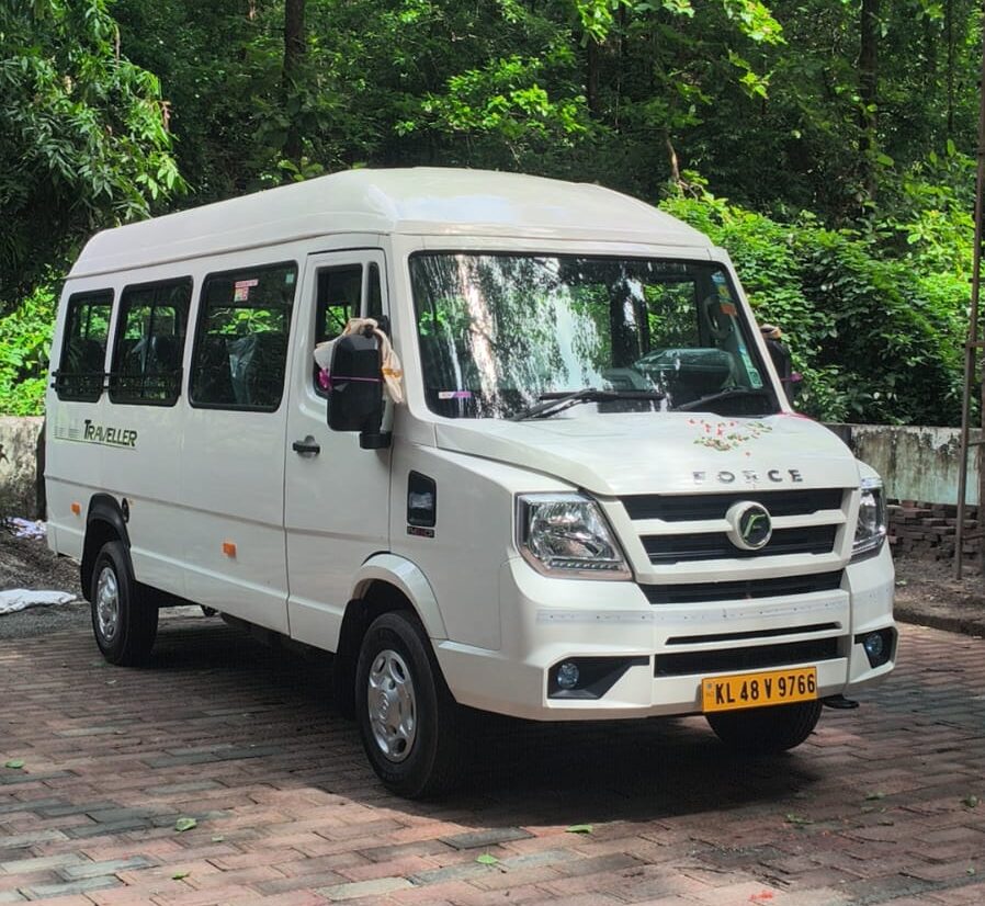 17 Seat traveller rental Kerala